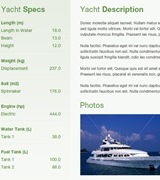 Boat information
